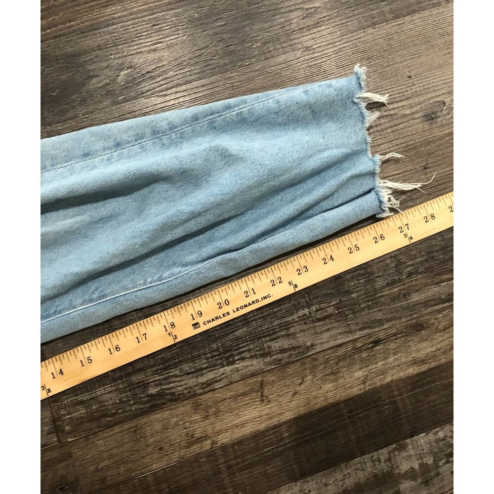 American Eagle Womens 6 Short Curvy Mom Blue Jeans New without Tags - Picture 7 of 7